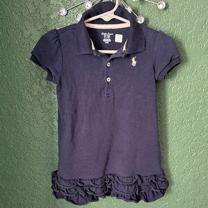 Polo Ralph Lauren Kids Dress Ruffled Size 24m Baby Girl